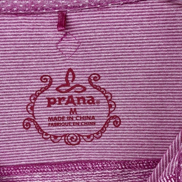 Prana Polo Kinley pink performance short sleeve dress size M - Picture 14 of 15